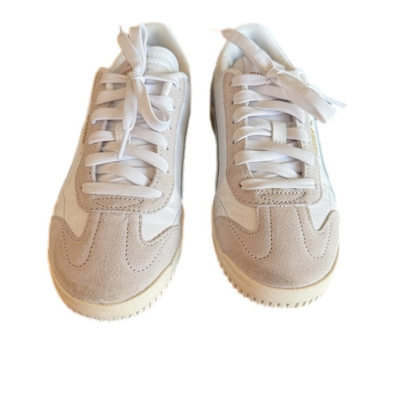 Puma Women's Club 5V5 Sneaker in white frosted blue size 6.5 - Picture 9 of 12